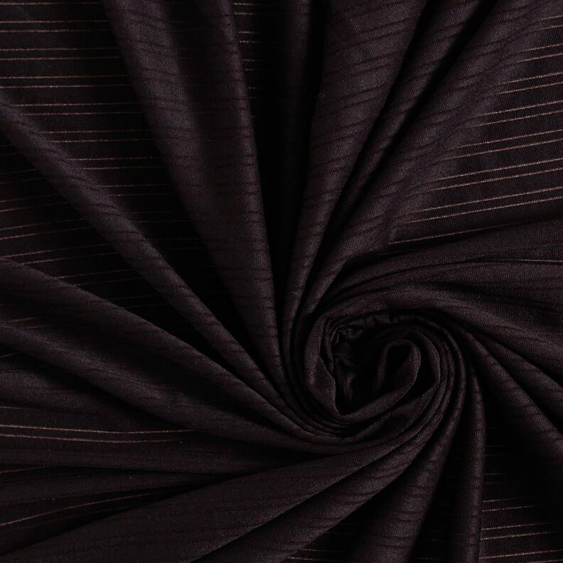 Etskant jersey strepen – zwart,  image number 3