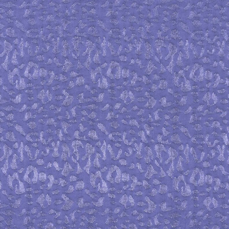 Viscosestof luipaardpatroon – blauwlila,  image number 1