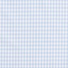 Katoenen stof Vichy ruit 0,5 cm – licht jeansblauw/wit,  thumbnail number 1