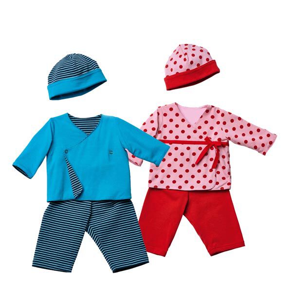 Baby-wikkelshirt / stretchbroek / muts, Burde 9451, image number 4