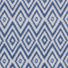 Outdoorstof jacquard Etno – blauw,  thumbnail number 1