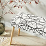 Decostof Jacquard abstracte lijnen – ivoor/zwart,  thumbnail number 6