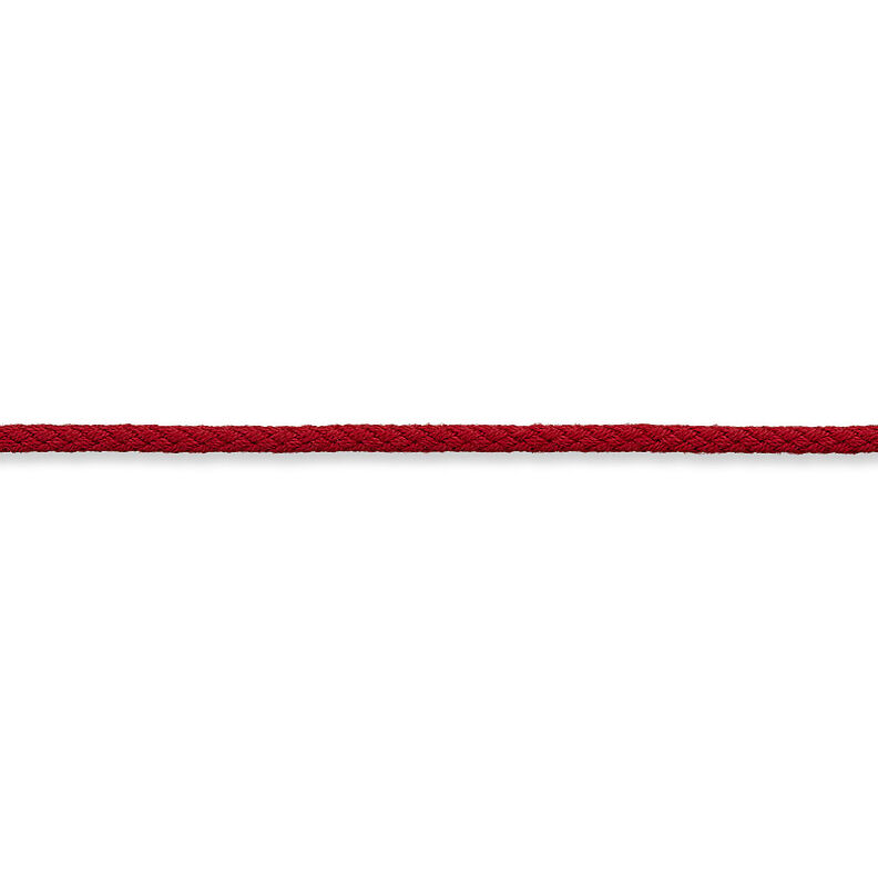 Katoenen koord [Ø 3 mm] – merlot,  image number 2