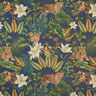 Decostof Gobelin Luipaarden in de jungle – blauw/groen,  thumbnail number 1