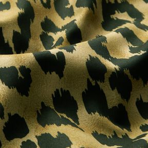 Softshell Luipaardprint – zand/zwart, 