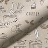 Decostof half panama, koffie, thee en cake – natuur,  thumbnail number 2