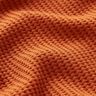 Katoenen wafel jersey effen – terracotta,  thumbnail number 2