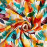 Viscose-linnen-mix gestileerde bloemen – ecru/oranje,  thumbnail number 3