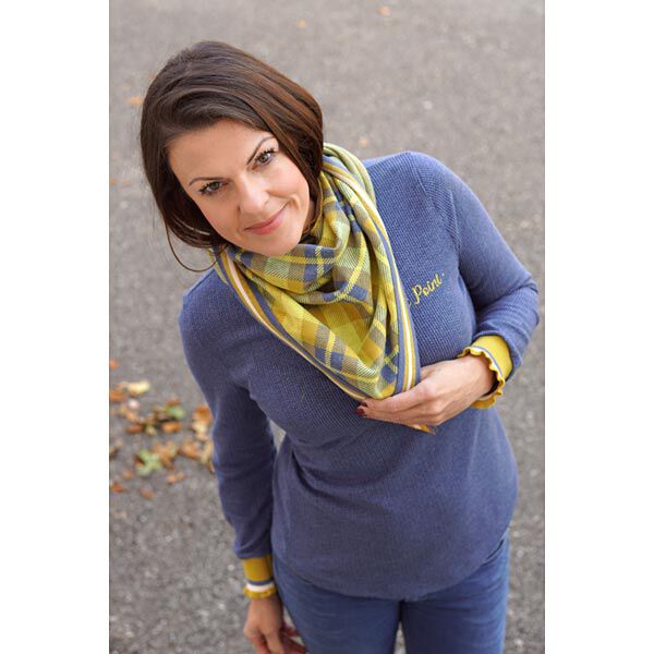 Biologische jacquardbanden STRIPE ME GLAM  [200 CM | 3,5 CM]  | Albstoffe | Hamburger Liebe,  image number 3
