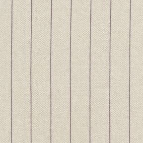 Gebreide jacquard krijtstrepen – beige/donkerbruin, 