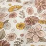 Mousseline/dubbel gehaakte stoffen Retro bloemen – wit,  thumbnail number 2