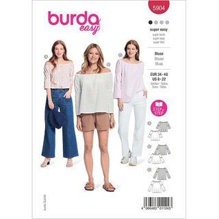 Blouse  | Burda 5904 | 34-48, 