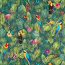 Decostof Half panama tropische vogels – donkergroen/rood,  thumbnail number 1
