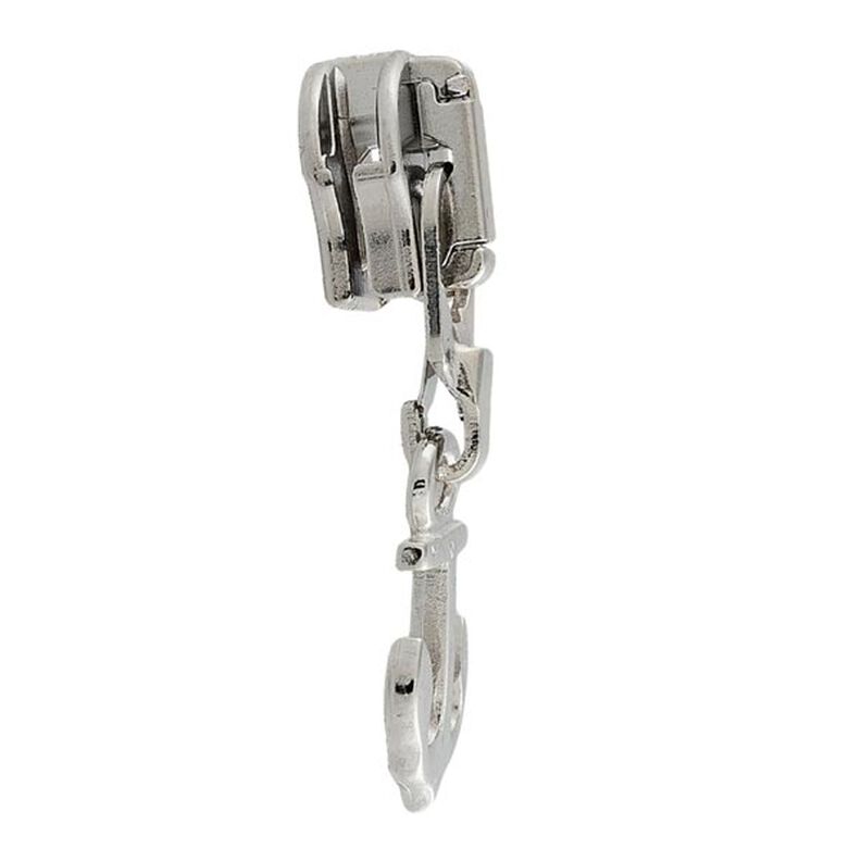Ritssluiting schuiver anker, 5 mm | Prym – zilver metalen,  image number 2