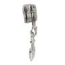Ritssluiting schuiver anker, 5 mm | Prym – zilver metalen,  thumbnail number 2