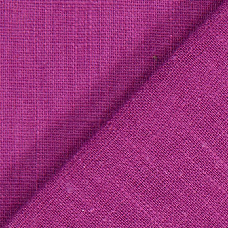 Linnen stof Ramee mix medium – druif,  image number 4