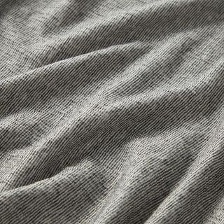 Gekreukt jersey Effen – donkergrijs/zilvergrijs, 