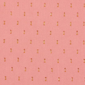 Viscose glitterdruppels – oudroze, 