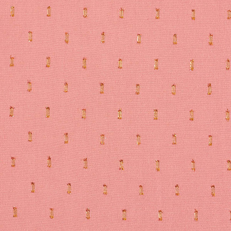 Viscose glitterdruppels – oudroze,  image number 1