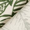 Decostof Half panama geschilderde Monstera – creme/pijn,  thumbnail number 4