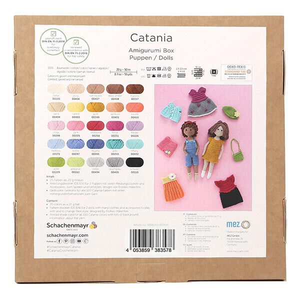 Catania Box Amigurumi poppen, 25 x 20g | Schachenmayr, image number 4