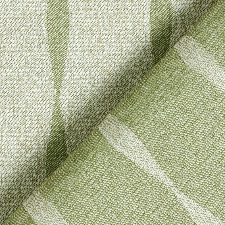 Outdoorstof Canvas Golvende strepen – lichtolijf/lichtbeige,  image number 4
