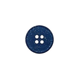 Hennep/Polyesterknoop recycling 4-gats – koningsblauw, 