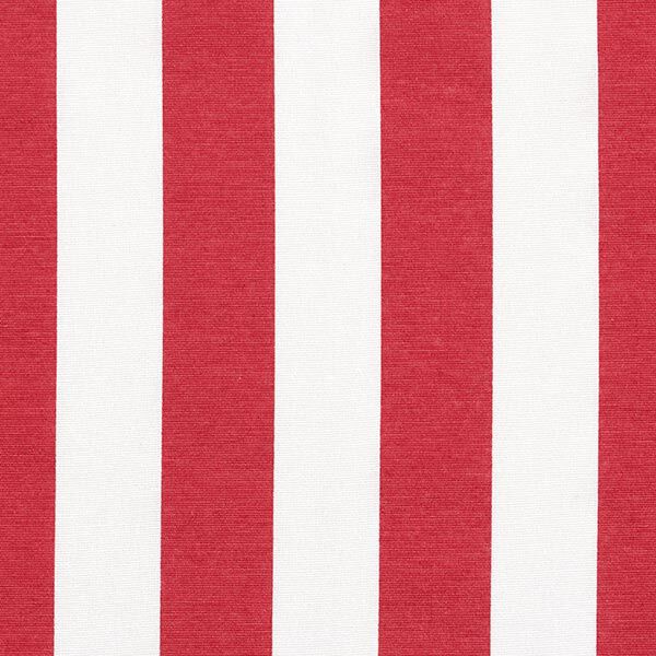Decostof Canvas Strepen – rood/wit,  image number 1
