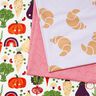French Terry sommersweat Grote croissants – pastellila,  thumbnail number 5