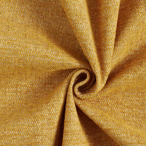 Bekledingsstof Chenille Mix – currygeel/zilvergrijs, 