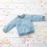 Lichte French Terry effen – stralend blauw,  thumbnail number 5