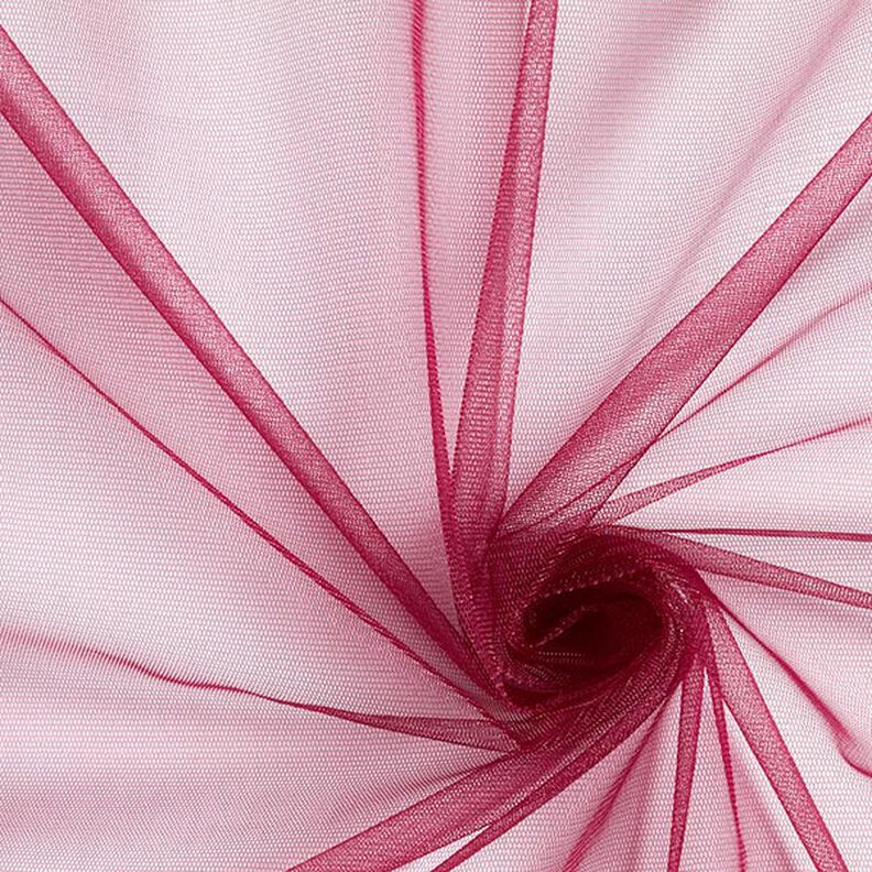 Glinsterende tule – bordeauxrood,  image number 1