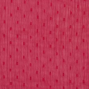 Chiffon dobby metallic krijtstreep – bessen/zilver metallic, 