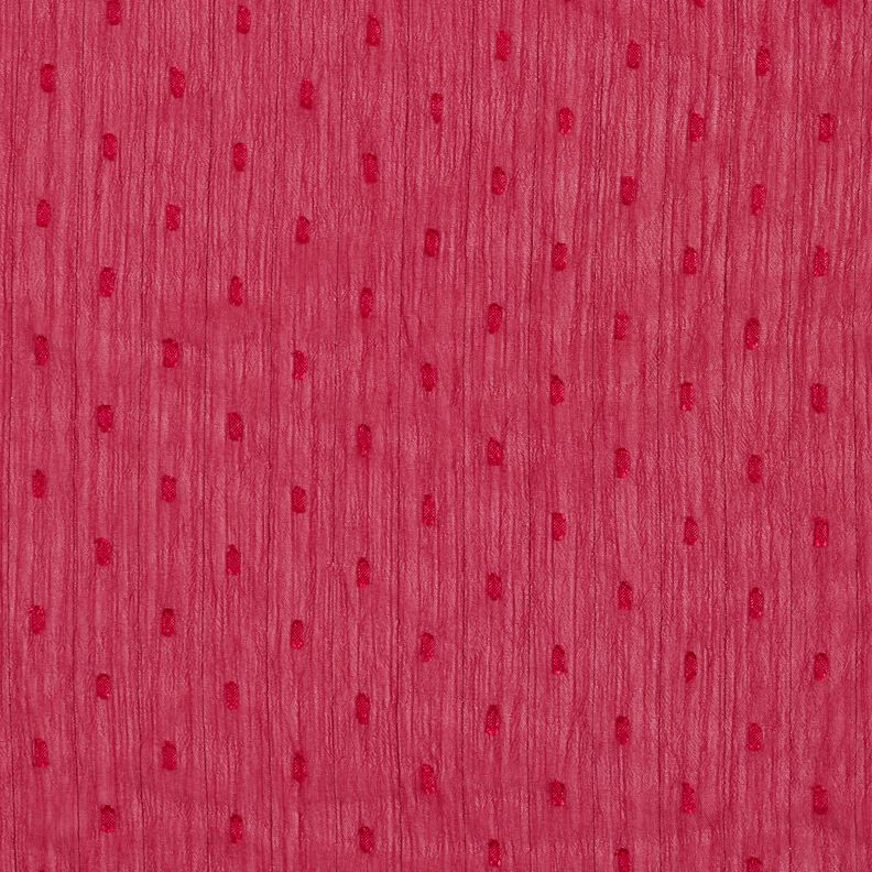 Chiffon dobby metallic krijtstreep – bessen/zilver metallic,  image number 1