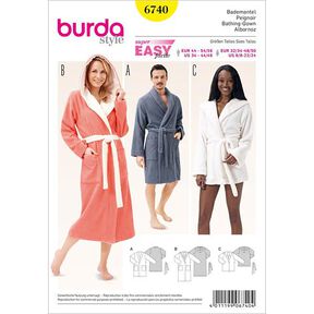 Badjas, Burda 6740, 