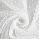 Organza dobby stippen – wit,  thumbnail number 1