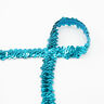 Elastisch paillettenband [20 mm] – turkoois,  thumbnail number 1