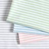 Katoenen stof Cretonne casual strepen – licht mint/wit,  thumbnail number 5