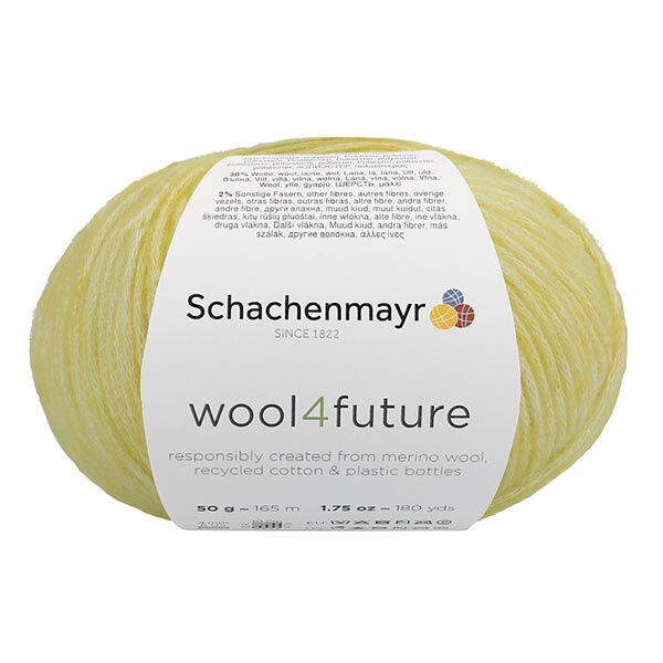 Wool4future, 50g (0020) | Schachenmayr – lichtgeel,  image number 2