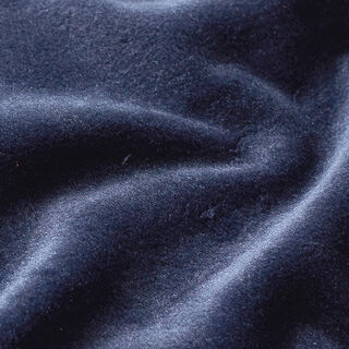 Nicki fleece effen – marineblauw, 
