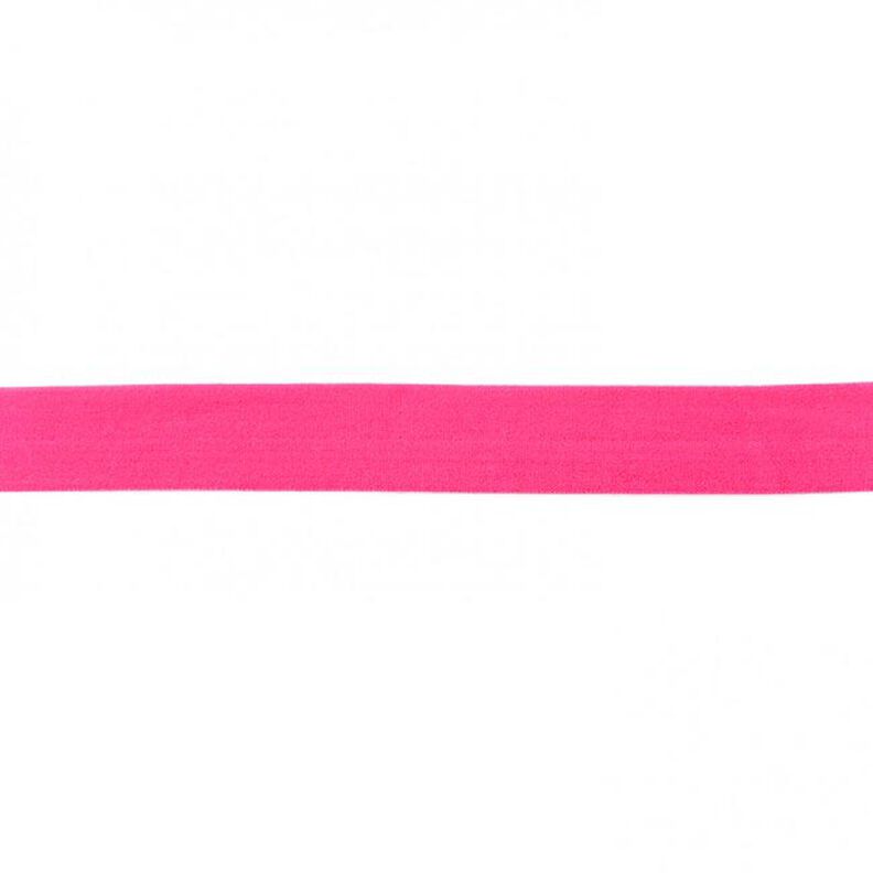 Elastische boordstrook  mat [20 mm] – intens roze,  image number 1