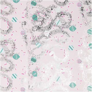 Cadeaupapier Boomversiering | Rico Design – roze, 