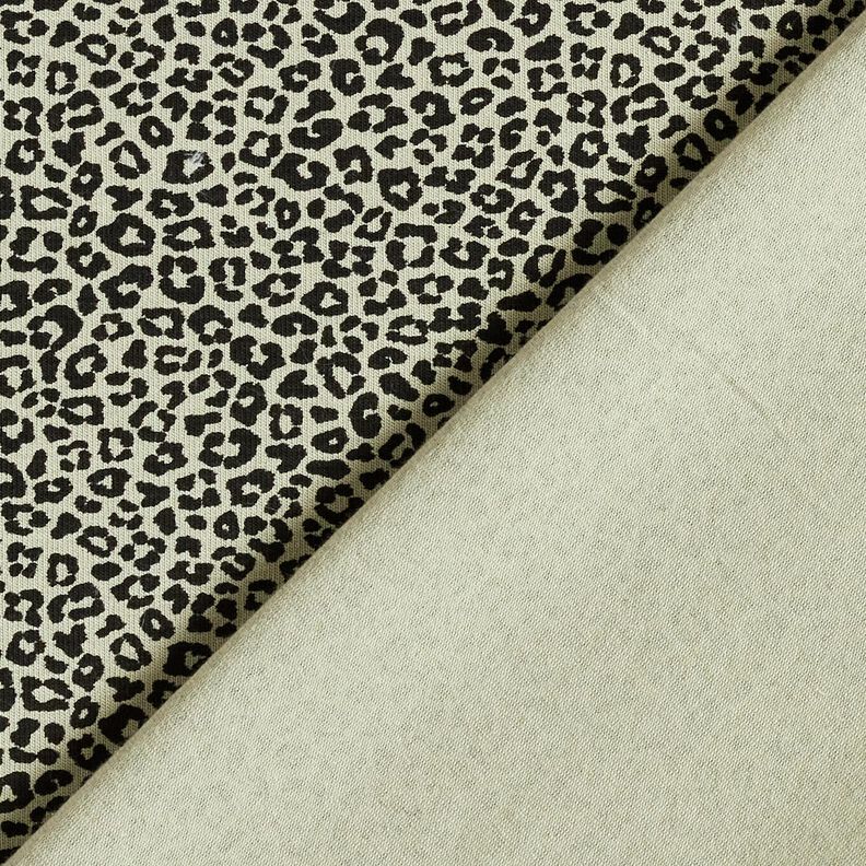 Katoenjersey Mini luipaardprint – greige/zwart,  image number 4