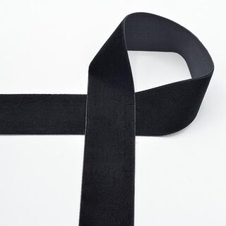 Fluweelband Effen [36 mm] – zwart, 