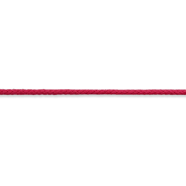 Katoenen koord [Ø 3 mm] – pink,  image number 2