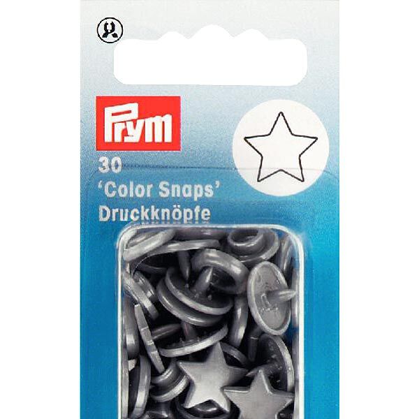 Drukknopen Color Snaps ster 5 - zilvergrijs| Prym,  image number 3