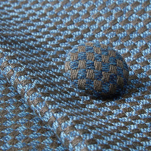 Beklede knoop - Outdoordecostof Agora Senda - duifblauw/bruin,  image number 2