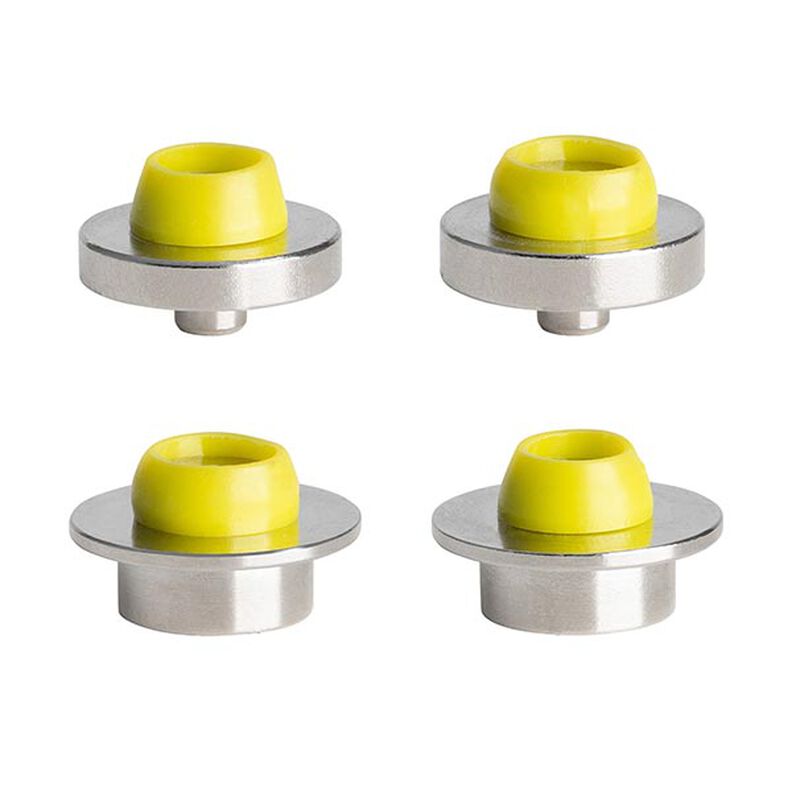 Gereedschapsset holle klinknagels [4 stuks | Ø 7,5+9 mm]| Prym – zilver metalen/lichtgroen,  image number 2