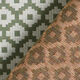 Outdoorstof jacquard Ruiten – olijf,  thumbnail number 4