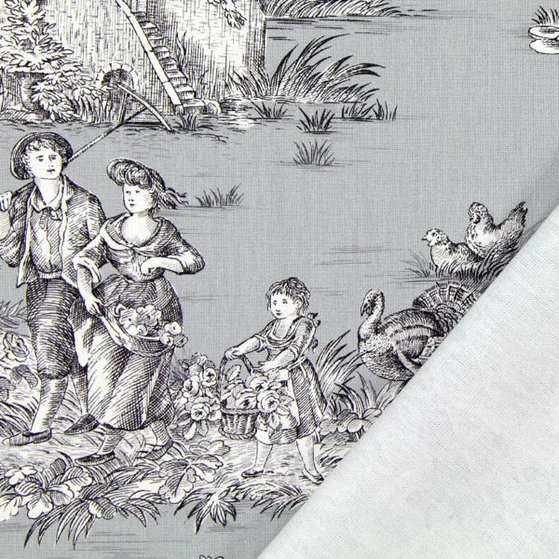 Decostof Pastorale 280 cm – grijs,  image number 3